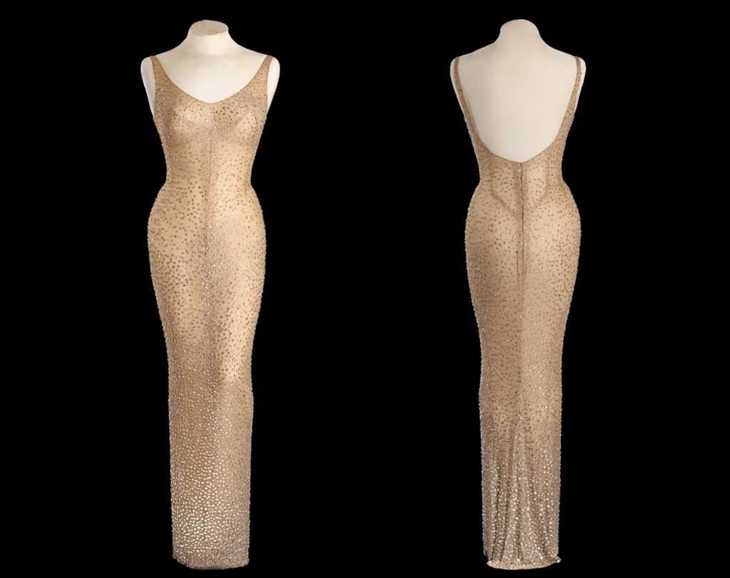 Marilyn Monroes Iconic Happy Birthday Mr President Dress