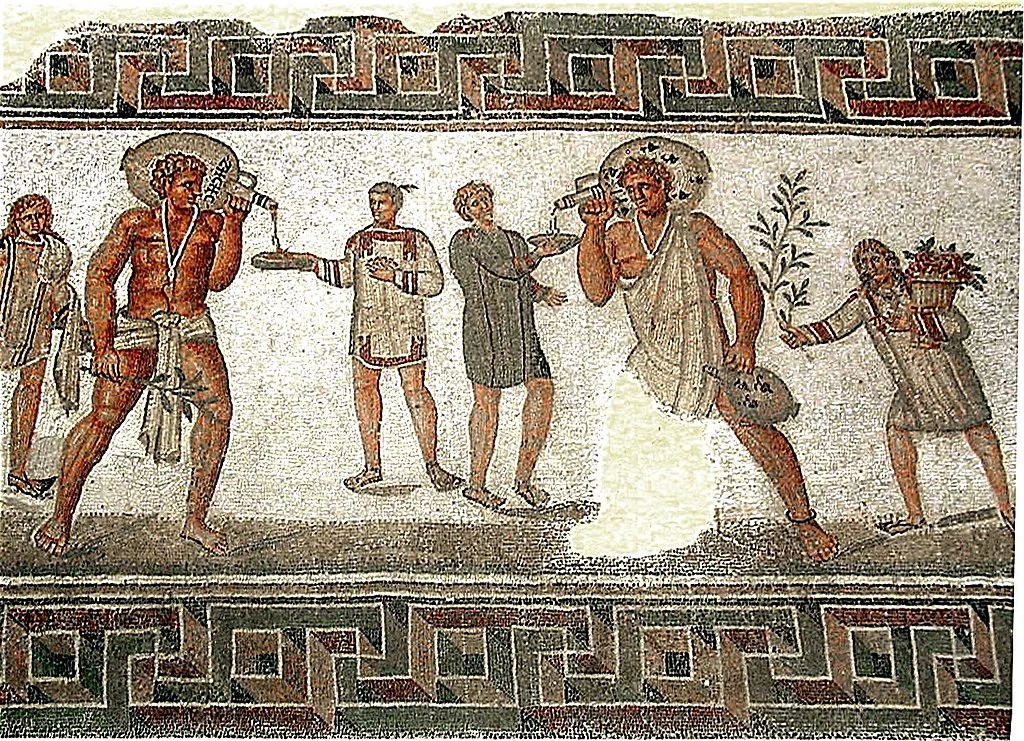 In ancient Rome, slaves like these were sometimes tattooed on the forehead with messages like “Stop me, I am a runaway!”