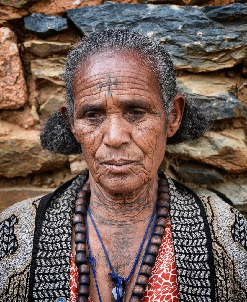 In Tigray, Ethiopia, Orthodox Christians have long practiced facial tattooing as a mark of faith and identity.
