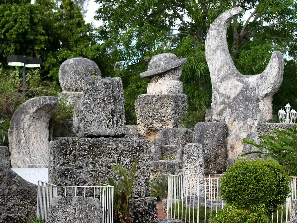 The Coral Castle in Homestead, Florida is listed on the U.S. National Register of Historic Places.