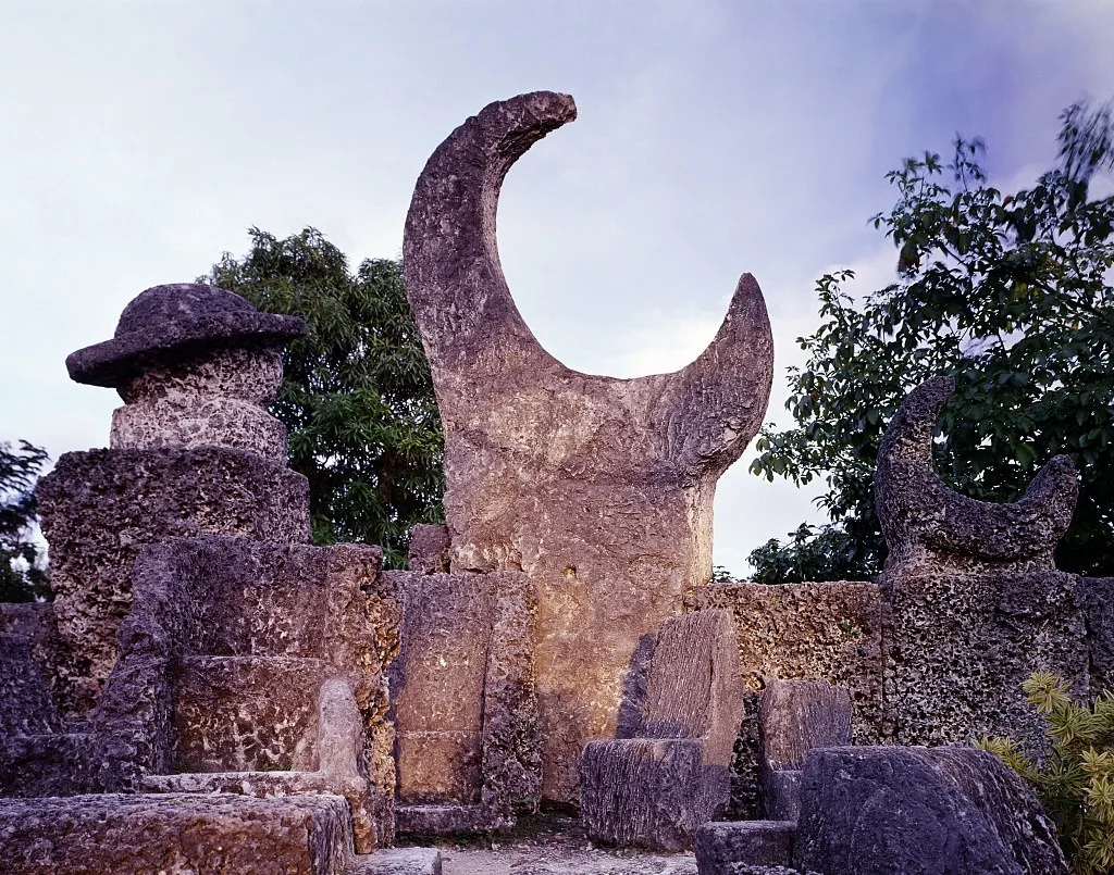 Coral Castle in Florida was built single-handedly by the reclusive Edward Leedskalnin, who claimed to have unlocked the secrets of ancient stonework.