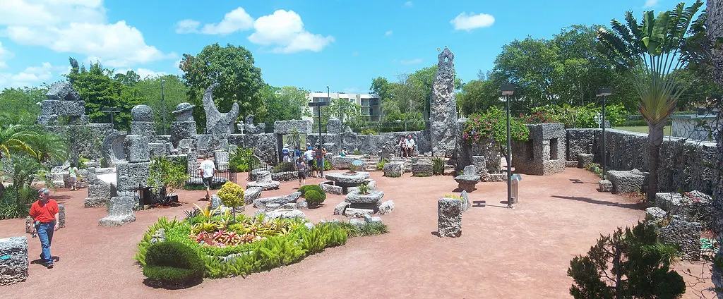 Coral Castle in Homestead, Florida, photographed in April 2011.