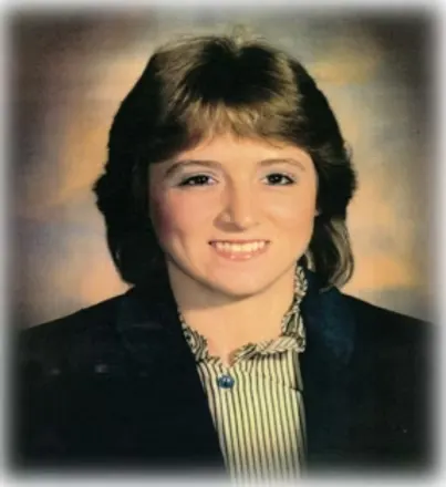 Portrait of Kelly Lynn Disney, missing teen from Newport, Oregon, whose 1984 disappearance and murder remain unsolved.