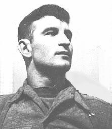 Young Léo Major at twenty three in uniform during the Second World War