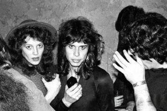 Julia Holcomb and Steven Tyler