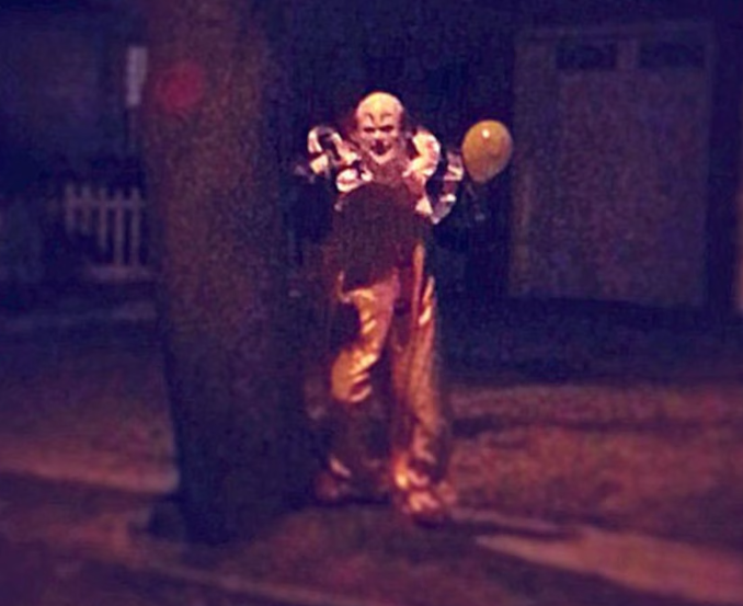 creepy killer clown sightings
