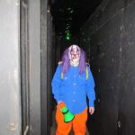 Creepy clown at Doc Wilkes House of Horrors in Longview Texas, used for the 2016 killer clown sightings story