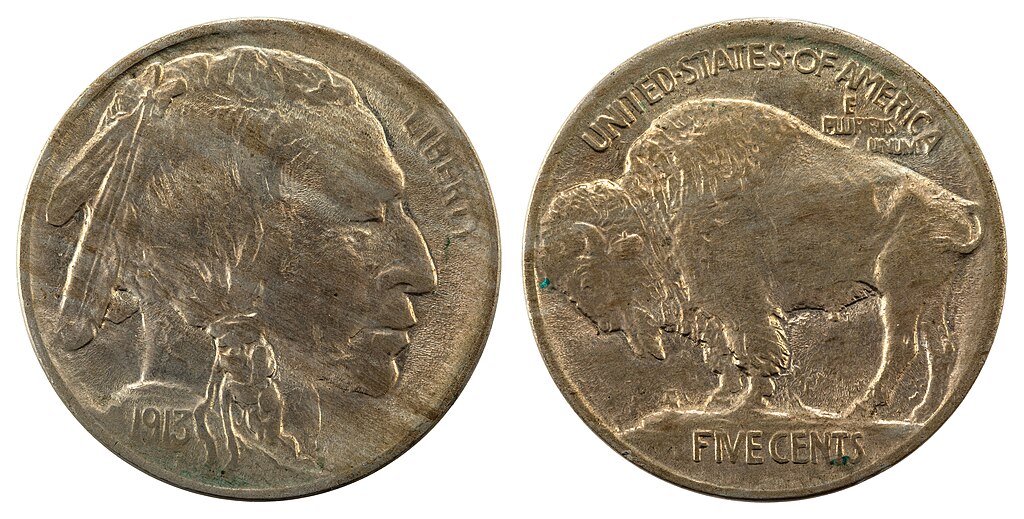 1913 Buffalo nickel that reflects the kind of rare coin Jerry Selbee searched for in bank rolls