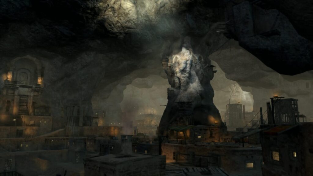 Fictionalized depiction of Derinkuyu Underground City in Assassin’s Creed Revelations