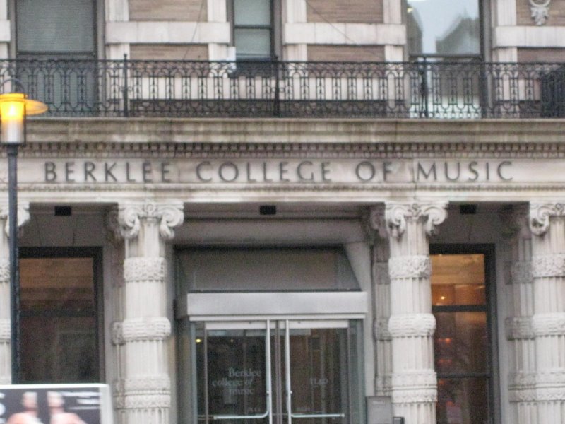 Berklee College of Music campus building in Boston in 2008