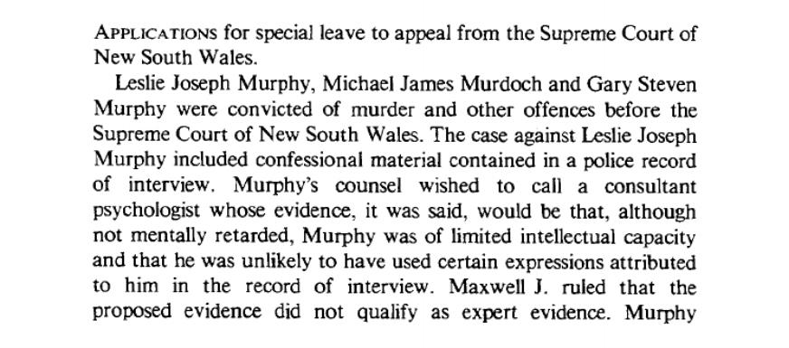 An excerpt from the Court ruling after the case, pronouncing the five perpetrators guilty.