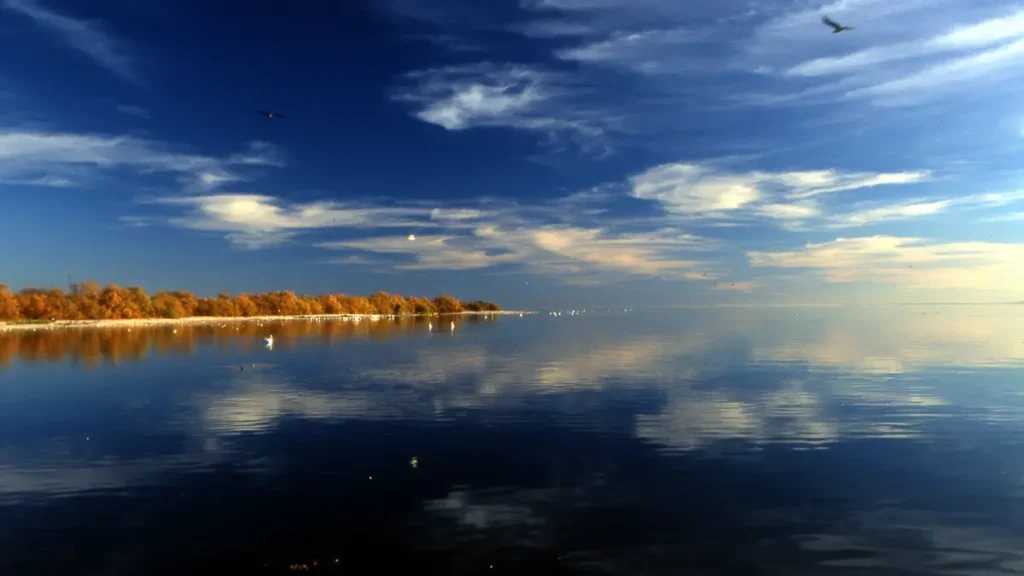 Photo of Salton Sea, in southern California