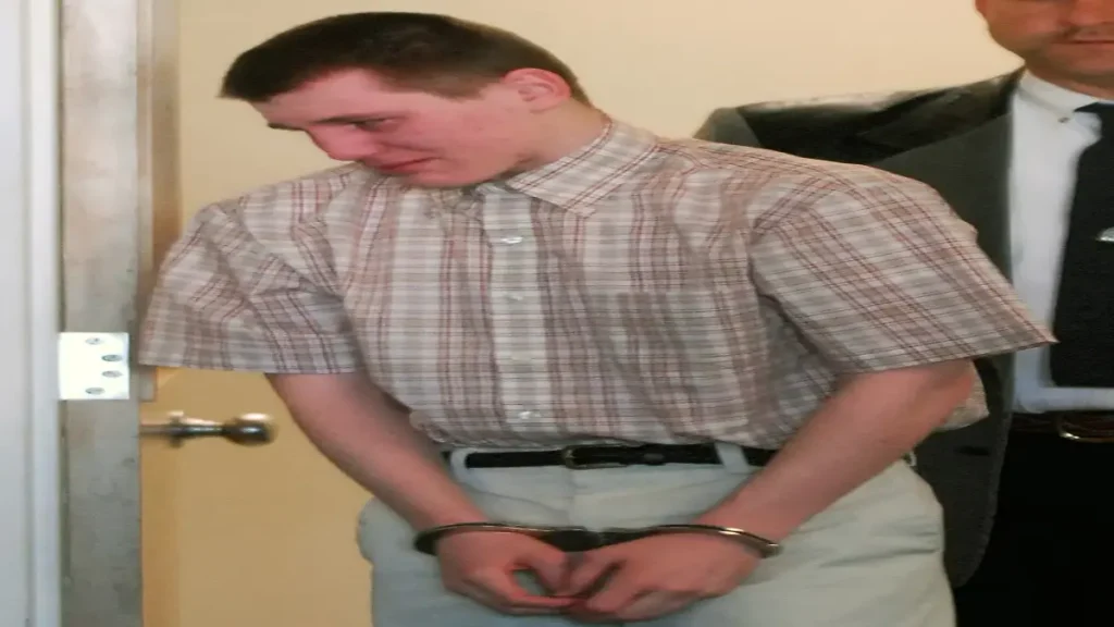 Torey Adamcik after being convicted of first-degree murder