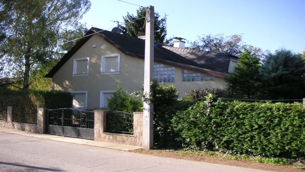 Wolfgang Priklopil's house in Strasshof an der Nordbahn
