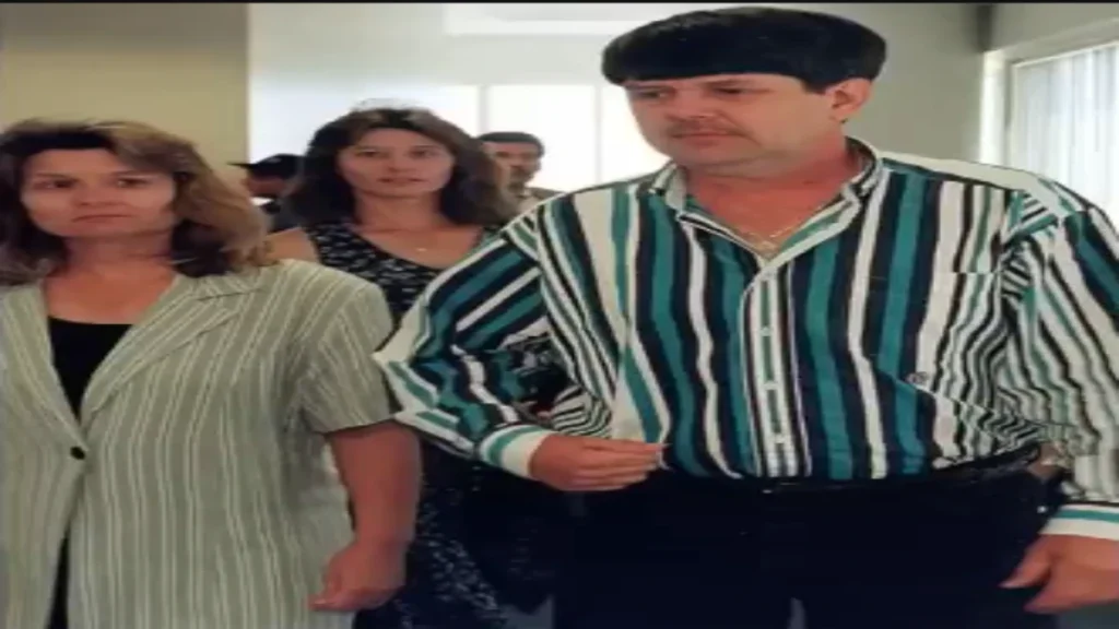 Tonda Lynn Dickerson pictured with Edward Seward during coverage of the legal disputes that followed her $10 million lottery win.
