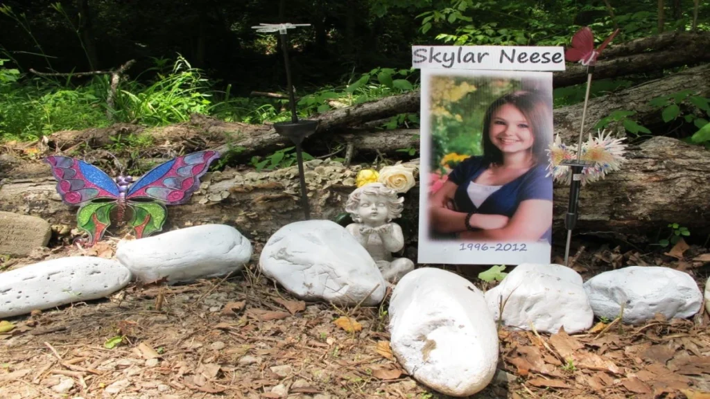 Site where skylar's body was found