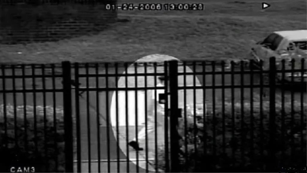 CCTV image of the person who abandoned Jennifer Kesse’s car in Orlando.