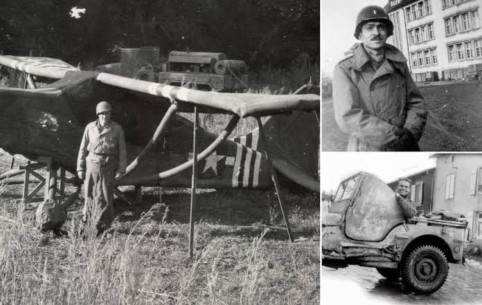 The inflatable airplanes and camouflaged tanks used by members of the 'Ghost Army'. Photo courtesy of the Ghost Army Legacy Project.