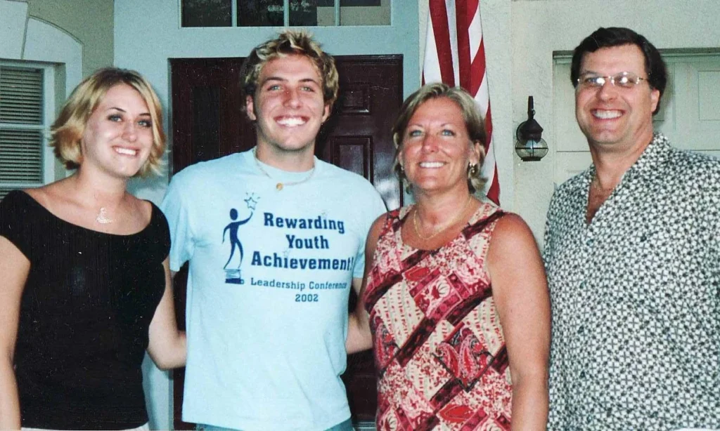 Members of Jennifer Kesse’s family standing together as they continue to seek answers in her missing persons case.