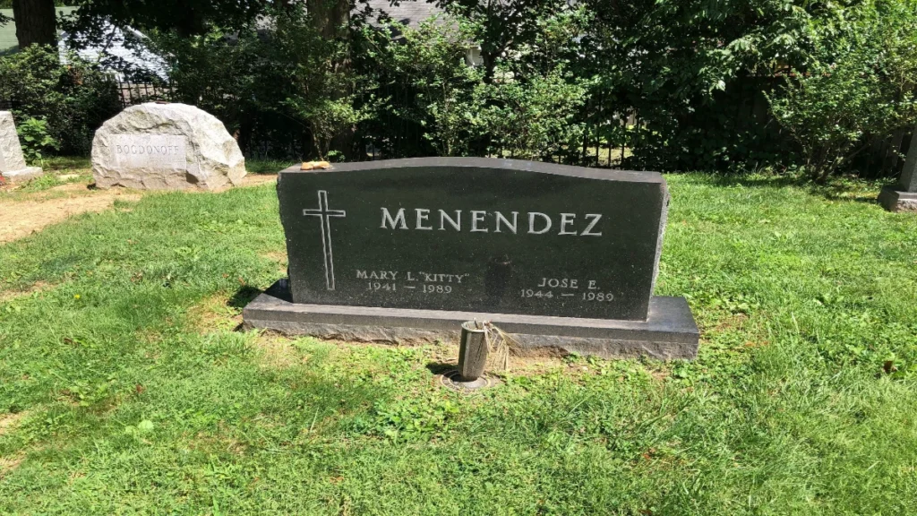 Grave site of Jose and kitty Menendez