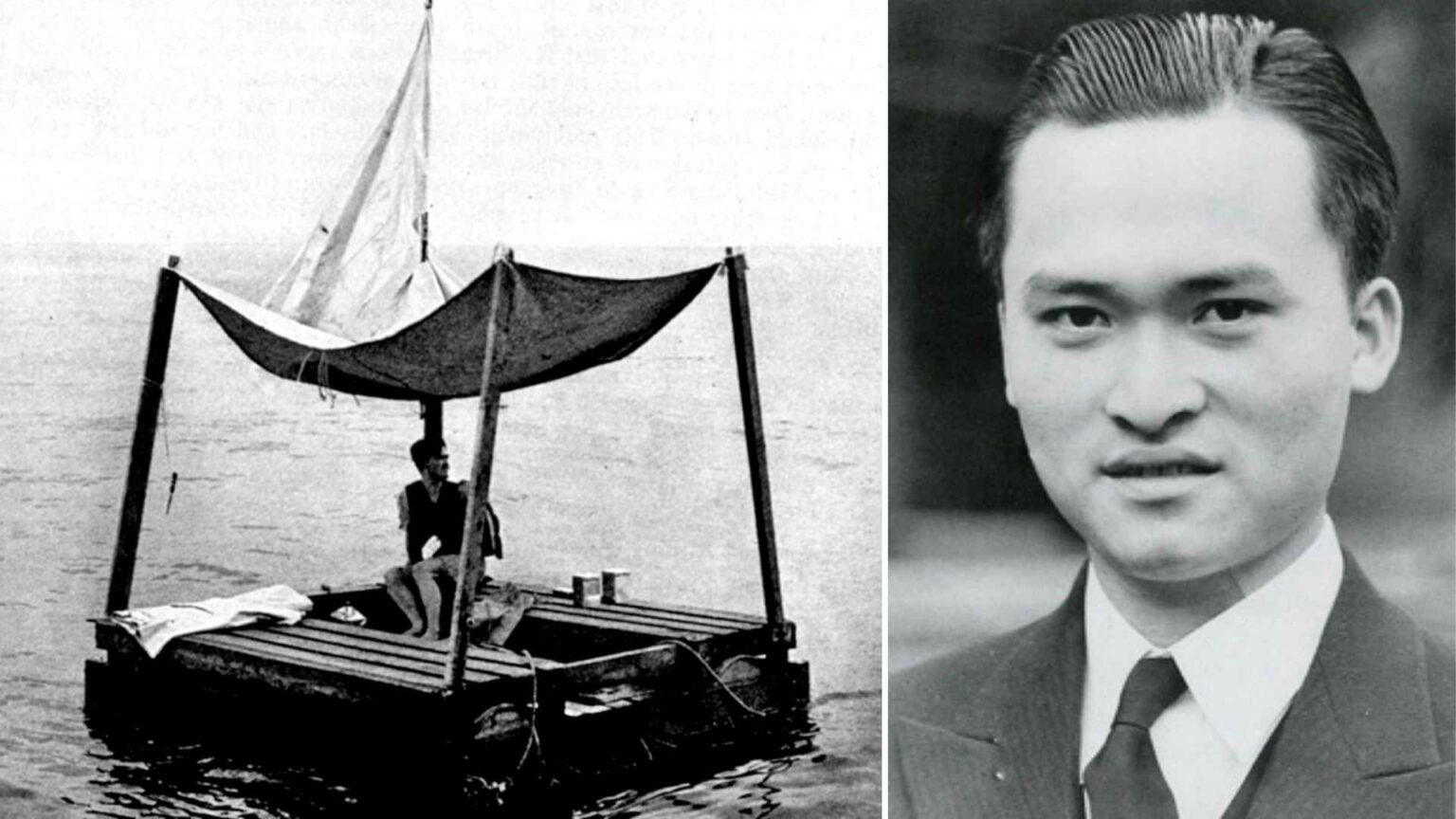 Poon Lim, the Chinese sailor who survived 133 days alone on a raft in the Atlantic after the SS Benlomond was sunk by a German U-boat during World War II.