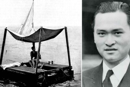Poon Lim, the Chinese sailor who survived 133 days alone on a raft in the Atlantic after the SS Benlomond was sunk by a German U-boat during World War II.
