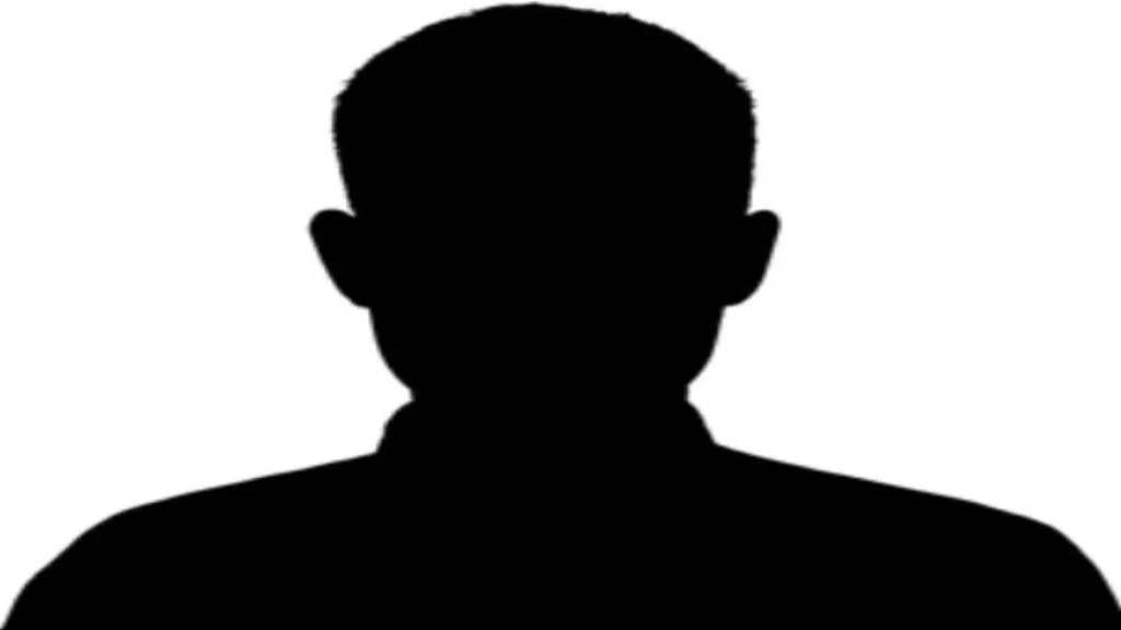 Silhouette representing the unidentified Mercury Milan driver who reportedly gave Marina Boelter a ride before her disappearance.