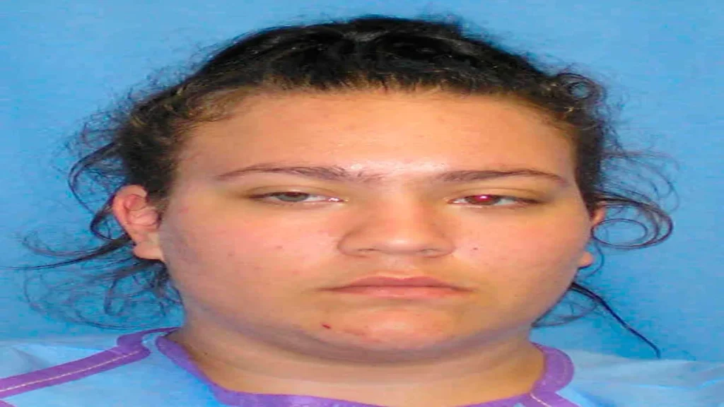 Mugshot of Amber Meidinger.