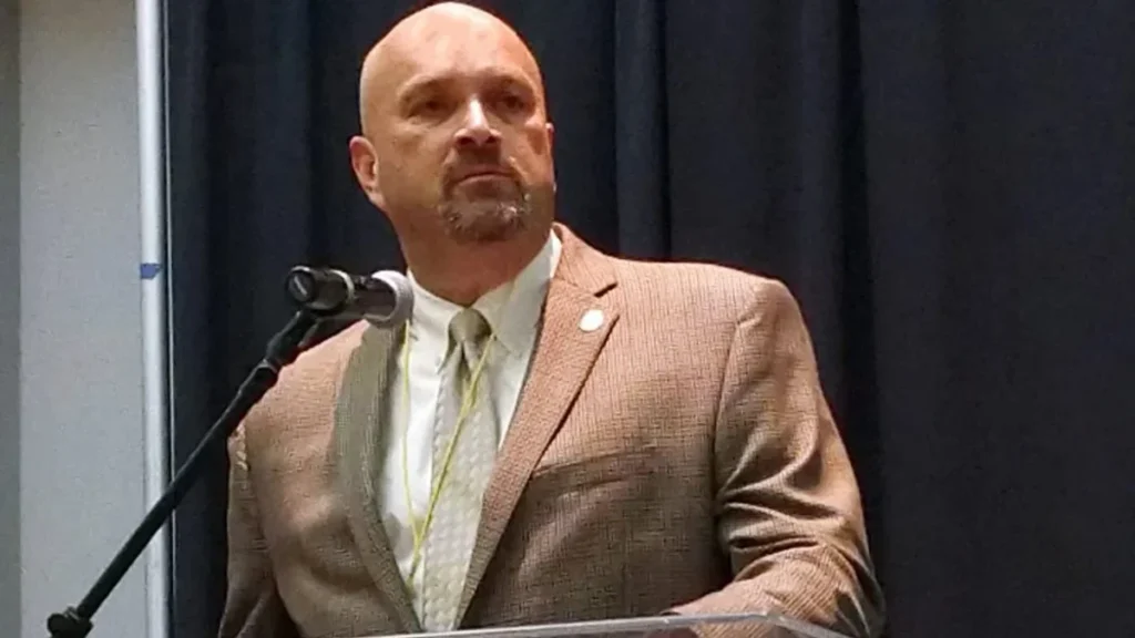 Former Pulaski County Sheriff’s Department Captain Kirk Lane.