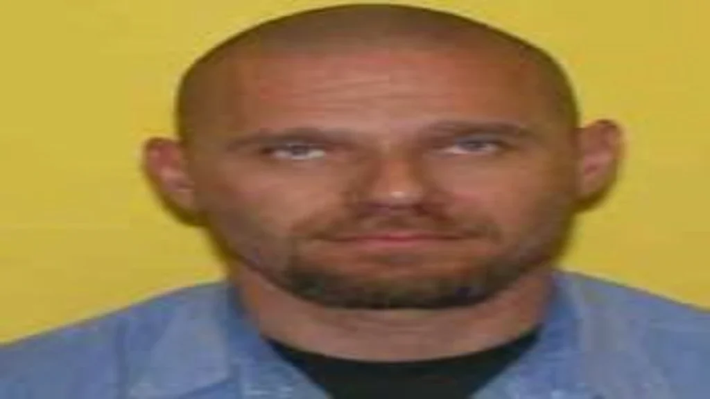 Prison photograph of Christopher Below, who was investigated in connection with Shaylene Farrell’s disappearance.