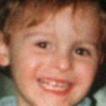 James Bulger smiling in a family photograph before his murder in 1993.