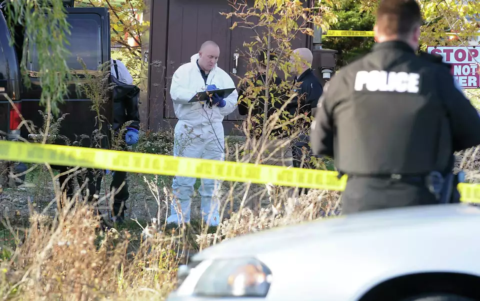 Police investigating a wooded area near Freemans Bridge Road in Glenville after human remains were found in 2014.