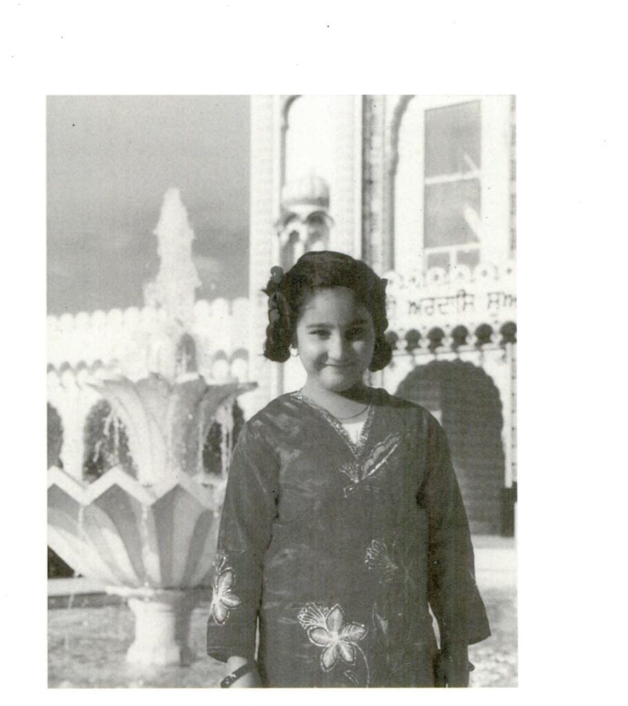 A young Reena Virk, pictured in traditional Indian Attire. This picture was taken from findagrave.com.
