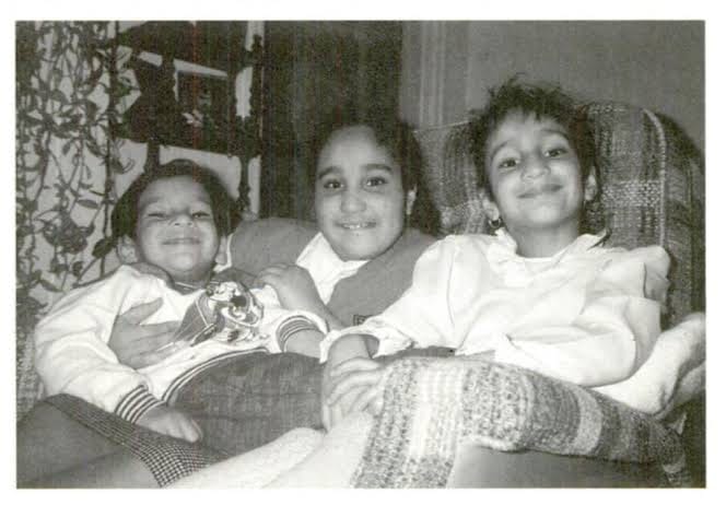 A young Reena (in the middle), pictured with siblings. This image was released to give more context for the ABC and HULU mini series 'Under the Bridge'.