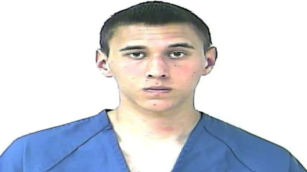 Mugshot of Tyler Hadley.