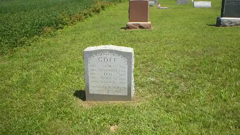 sally-horner-headstone-in-the-family-cemetery-plot
