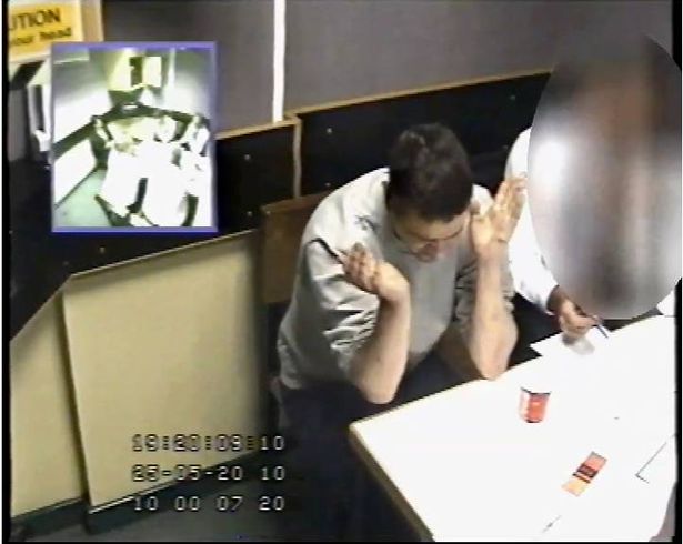 Stephen Griffiths in police custody. Image taken from BBC.