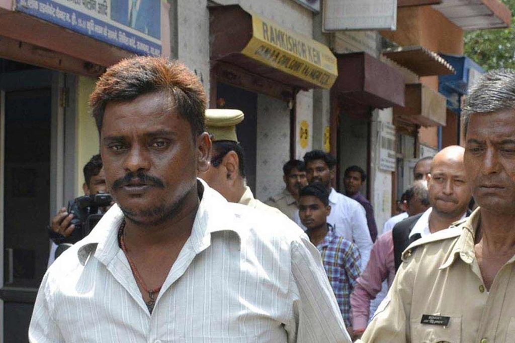 Surendra Koli leaves Jail after the Supreme Court acquitted him in the final Nithari case in November 2025. Image taken from BBC. 