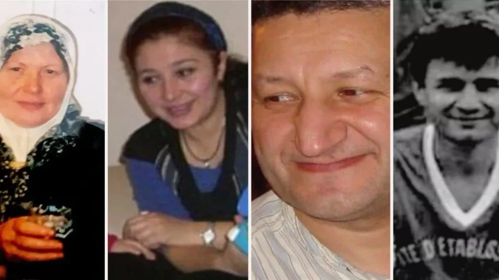 (L-R) Suhaila al-Allaf, Iqbal al-Hilli, Saad al-Hilli and Sylvain Mollier were murdered during a holiday in the Alps in 2012