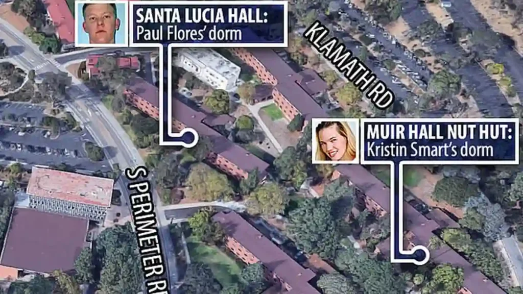 The distance between Kristin Smart’s and Paul Flores’ dorm rooms.
