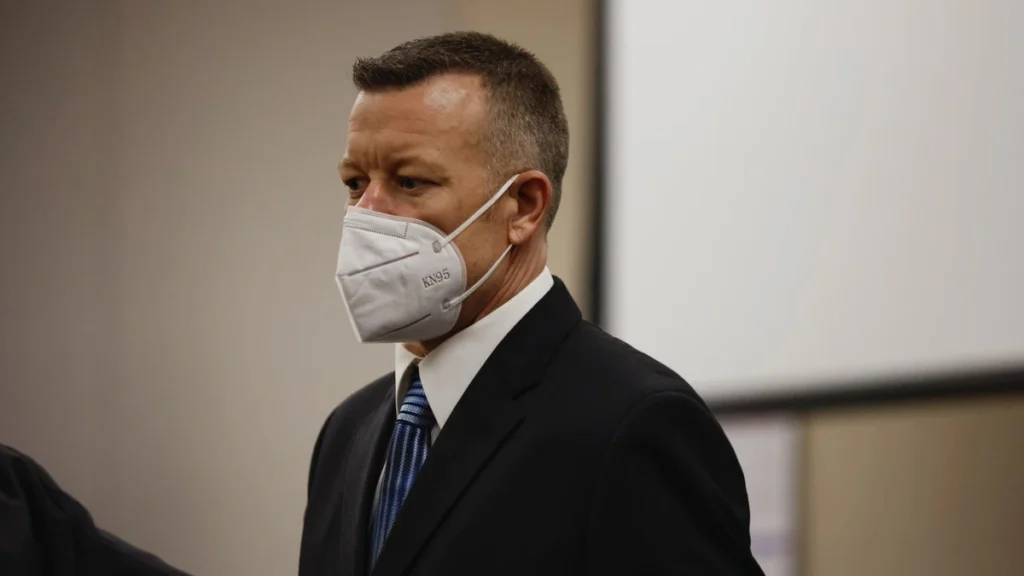 Paul Flores during the trial 