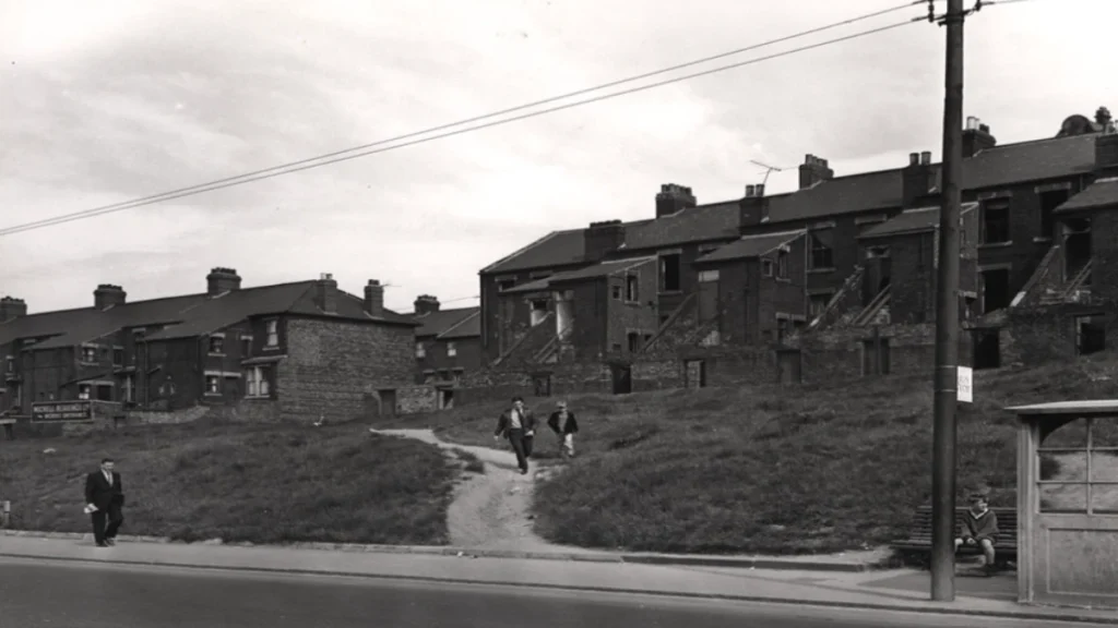 Whitehouse Road in Scotswood, Newcastle upon Tyne, where Mary Bell lived