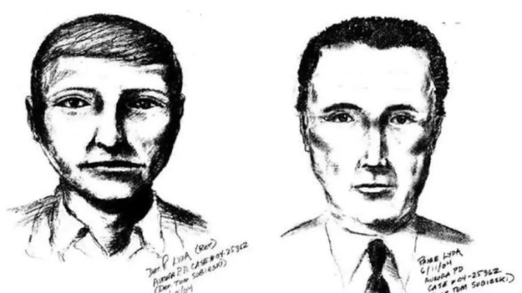 Sketch of Robert Cooper, the suspected killer of Oakey “Al” Kite. Image source: The Deck podcast.